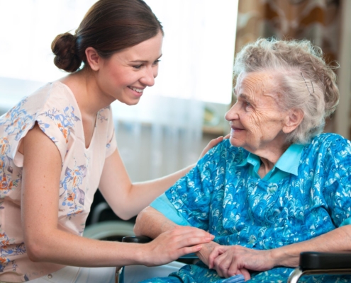 an in-home senior caregiver in south metro denver